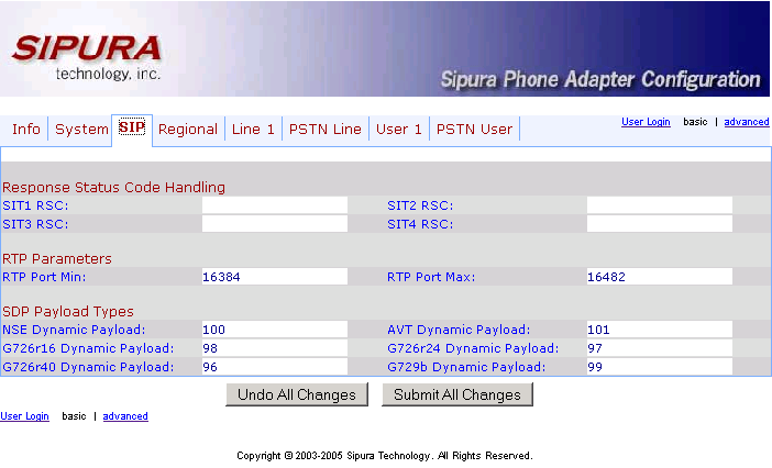 Sipura Phone Adapter - SIP Analog telephone adapter (ATA)